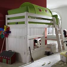 Hallo, wir verkaufen hier unser fast neues hochbett mit. Massivholz Hochbett Kinderbett Tunnelzelt Holzelement Grun Kiefer Weiss Massivholzmoebel Experte