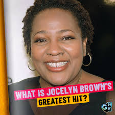 Happy Birthday to Jocelyn Brown! 🎉