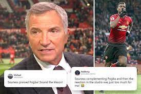 One of his biggest critics has been the former liverpool player and manager, graeme souness, who works for sky sports. Graeme Souness Praises Paul Pogba After First Half Efforts For Manchester United Leaving Twitter In Shock