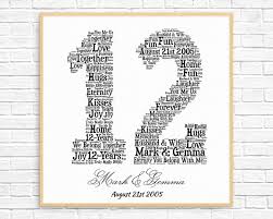 These are all about providing your partner with a classic gift they'll cherish, but some presents can also be enjoyed after at least 12 years together, there's a chance you might feel like you're running out of date night ideas. 10 Stylish 12th Wedding Anniversary Gift Ideas 2021