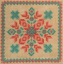 Southwest sampler ~ jp needlepoint ~ 11 x 11 ~ 13 mesh stitch guide by nancy yeldell available at additional cost. Southwestern Garden Cross Stitch Pattern