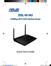 Asus Dsl N14u Manuals Manualslib