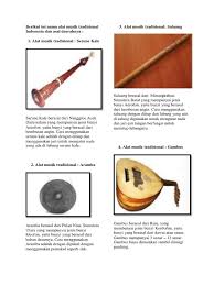 Ada banyak sekali jenis dan ketegori dari alat musik tiup ini seperti alat musik tiup tradisional, alat musik tiup modern dan lain sebagainya. Alat Musik Tradisional