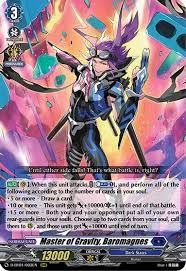 Imgainary gifts might come later if people want them. Master Of Gravity Baromagnes Genesis Of The Five Greats Cardfight Vanguard Tcgplayer Com