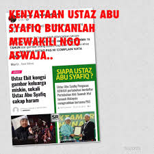Check spelling or type a new query. Aswaja Selangor Kenyataan Media Penafian Ustaz Abu Facebook
