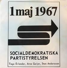 Tage Erlander, Arne Geijer, Sten Andersson