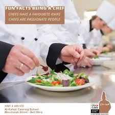 Here are some fun facts you probably did not know about chefs! 👩‍🍳👨‍🍳  #ALKAFAATcityandguilds #CulinaryArts #BritishDiplomas #ALKAFAATcatering  #ALKAFAATcookingclasses #ALKAFAAT #Culinary #Lebanon