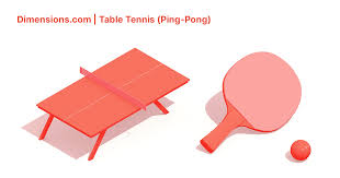 Table tennis 1996 olympic poster original artist: Table Tennis Ping Pong Dimensions Drawings Dimensions Com