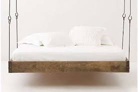 6 hanging bed + swinging mattress sets. Floating Sleep Stations Barnwood Hanging Bed