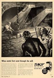 1946 Ad Skf Industries Inc Ball Roller Bearings Original Advertising Tce1 Skf Roller Vintage Advertisements