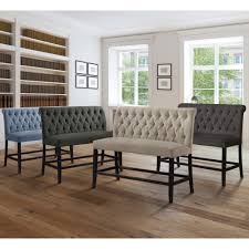 Upholstered dining benches designed and manufactured in the united kingdom by the dining chair company. Upholstered Dining Room Bench With Back Off 65