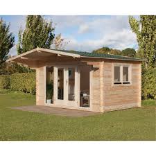 We recommend all of our log cabins are installed on to a solid and perfectly leveled base constructed to a very good standard. Shedswarehouse Com Hanbury Log Cabins F 4m X 3m Apex Log Cabin With Overhang And Large Front Windows 34mm Wall Thickness Includes Free Shingles