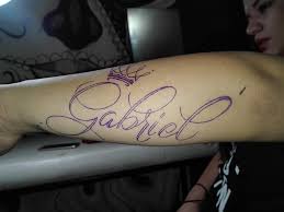 Choose from the various design themes available below. Mazva Tattoo Gabriel Lettering El Nombre De Su Pequeno Facebook