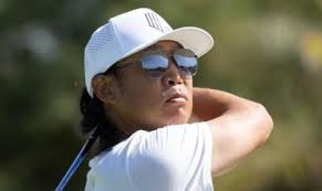 Bryson DeChambeau TOPS TEE SHOT into water at The Players Championship