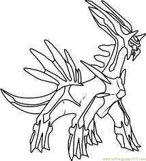 It is dialga's rival and is a member of the creation trio, alongside dialga and giratina. Dialga Pokemon Coloring Page For Kids Free Pokemon Printable Coloring Pages Online For Kids Coloringpages101 Com Coloring Pages For Kids
