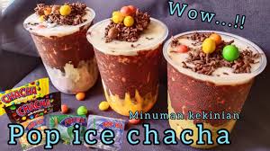 Jika suka, anda juga bisa mengganti pop ice dengan bubuk minuman lainnya seperti bubuk milo dan juga chocolatos atau nutrisari. Minuman Kekinian Pop Ice Chacha Ide Bisnis Yang Menggiurkan Youtube