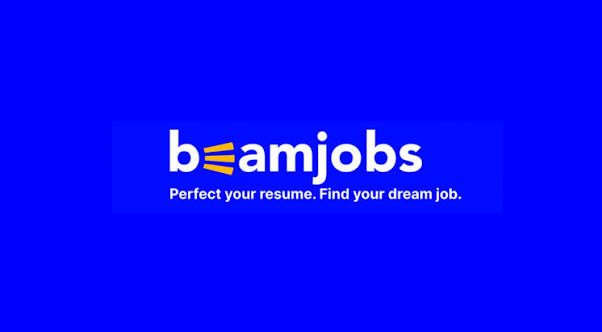 Job seeker reviewing resume examples