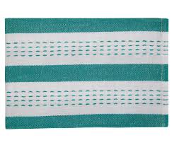 green striped kitchen towels cotton