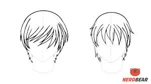 How to draw long flowing hair for your female anime characters in a real time drawing tutorial. How To Draw Anime Hair For Boys And Men