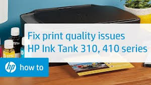 This printer has a height of 10.10 inches, a width of 20.67 inches while the depth is about 21.79 inches. Hp Ink Tank 310 410 Printers Black Ink Not Printing And Other Print Quality Issues Hp Customer Support
