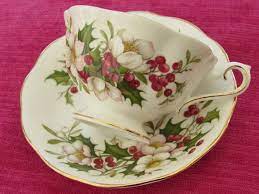 Royal Albert Winter Garden Tea Cup And Saucer Avon Shaped Bone China Tea Cup Set Tea Cups Bone China Tea Cups Tea Cup Set