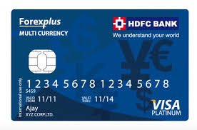 Apply for a credit card by comparing the best credit cards online at hdfc bank. Hdfc Multicurrency Forex Card Cardexpert