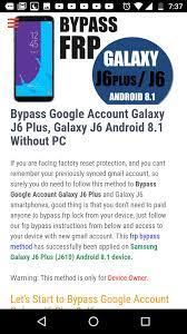 You can bypass frp lock of your phone by using frp . Bypass Frp Lock For Android Apk Download