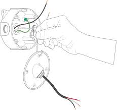 The ring floodlight must be hardwired to a weatherproof electrical box. Spotlight Cam Mount Installation Ring Help