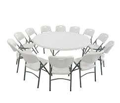 Wholesale Cheap Price Sale Used Outdoor Garden Stackable Restaurant Dining White Plastic Folding Tables And Chai Living Room Sales Aluminum Table Camping Table
