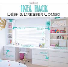Finally, i attached another piece. Tidbits Twine Desk Dresser Combo Ikea Built In Ikea Hack Kids