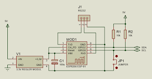 I2c Per Wlan Wifi Mit Webinterface Steuern Esp8266 Webserver Uber Netzwerk In 2020 Schaltplan Wlan Server