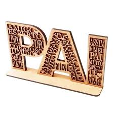Os modelos de dia dos pais unem conforto, beleza e alta durabilidade. Enfeite Mdf Pai Elogios 20cm Papai Lembrancinha Dia Dos Pais Genitori Laser No Magalu Magazine Luiza