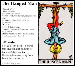 Journaling Holistic Change With The Tarot Hanged Man Holistic Correpsondencs For The Tarot Hanged Man Le Tarot Cards For Beginners Tarot Card Meanings Tarot