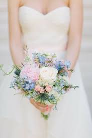 Tie your wedding bouquet (and maybe the bridesmaid bouquets) with red and pink ribbons, in a soft gauze. Pink And Blue Wedding Bouquet Off 78 Buy