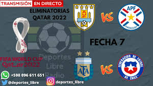 Martes 31 de marzo 2020. En Vivo Uruguay Paraguay Argentina Chile Eliminatorias Qatar 2022 Youtube