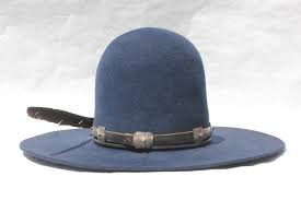 The High Blue Exquisite High Crown Custom Lone Hawk Hat Hats For Men Beautiful Hats Hats Vintage