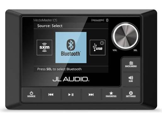 JL Audio MediaMaster 105 Marine 4-zone digital media receiver with Bluetooth® (does not play CDs) at Crutchfield