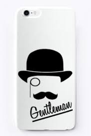 Black And White Mobile Cover Design Gentleman Iphone Case For Men Creative Iphone Case Iphone Cases Iphone Case Store