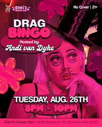 The end of August, how? 🤔 Brb figuring it out at Dani's 💗 • ✨Sunday: No  Cover Drag Brunch hosted by Tara Dikhof • RSVP for the morning or afternoon  seating thru