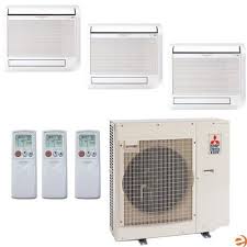 Mxz 4b36na 1 3 Mfz Ka12na Tri Zone Floor Mounted Heat Pump Mini Sp By Mitsubishi 6306 95 Mitsubishi Mx Air Conditioner Accessories Split System Heat Pump