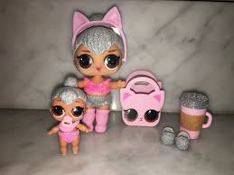 Lol L O L Surprise Series 2 Glitterati Kitty Queen Lil Sister Dolls Authentic Sister Dolls Lil Sister Lol Dolls