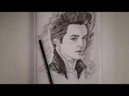 Robert Pattinson / Robert Pattinson Latest Picture And Image #How To Draw  Edward Cullen Step By Step - Youtube
