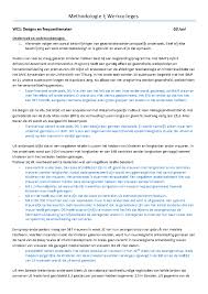 Methodologie I Werkcolleges - Methodologie I; Werkcolleges WC1: Designs en  frequentiematen 0 3 Juni - Studeersnel