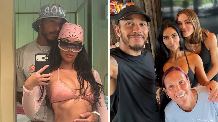 Kim Kardashian Shares PDA-Filled Glimpse at Trip With Lewis Hamilton