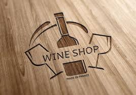 Wine Shop Logo Vector Template For Download Ai And Eps File Editable And Scalable Design Shop Logo Vintage Logo Wine