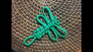 Outstanding presentation and thank you so much for all the work that i used to use the chain sinnet to shorten ropes on side curtains for stage crew. How To Make A Decorative Paracord Dragonfly Tutorial Youtube