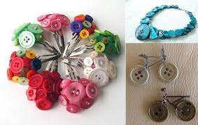 Boutons de manchette en bronze. Deco Originale Pour L Interieur De Notre Maison A L Aide De Boutons Colores Design Feria