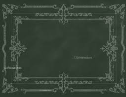 Blackboard with green apple on wooden background. Blackboard Background