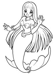 Beautiful and cute mermaid glitter coloring book game, with more than 50 beautiful mermaid coloring pages for all mermaid lovers! Cute Free Mermaid Coloring Pages Coloring Home