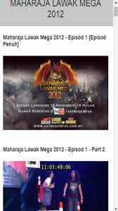 Maharaja lawak mega 2019 bocey ft puteh. Maharaja Lawak Mega For Android Apk Download